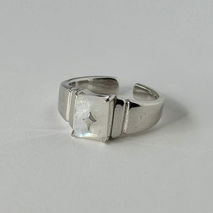 [ moon stone ] telescope silver