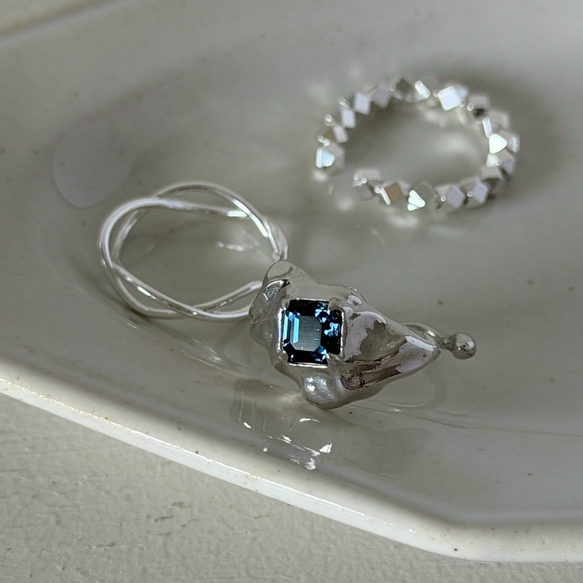 【melt ring (montana) 】3 rings set (01)