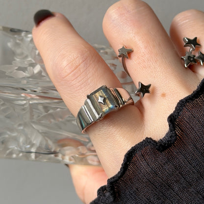 [ labradorite ] telescope silver