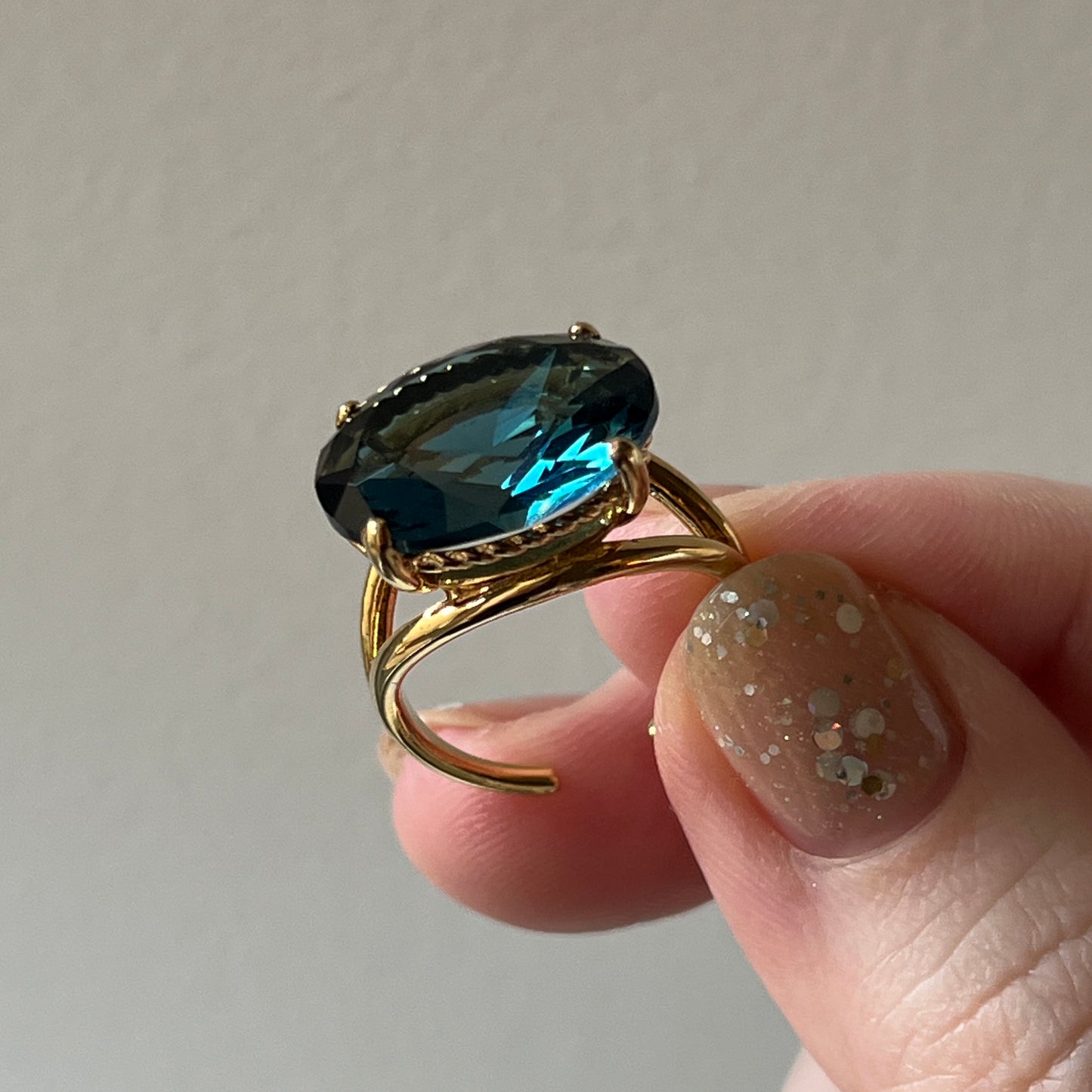 [ marine stone ] reine gold