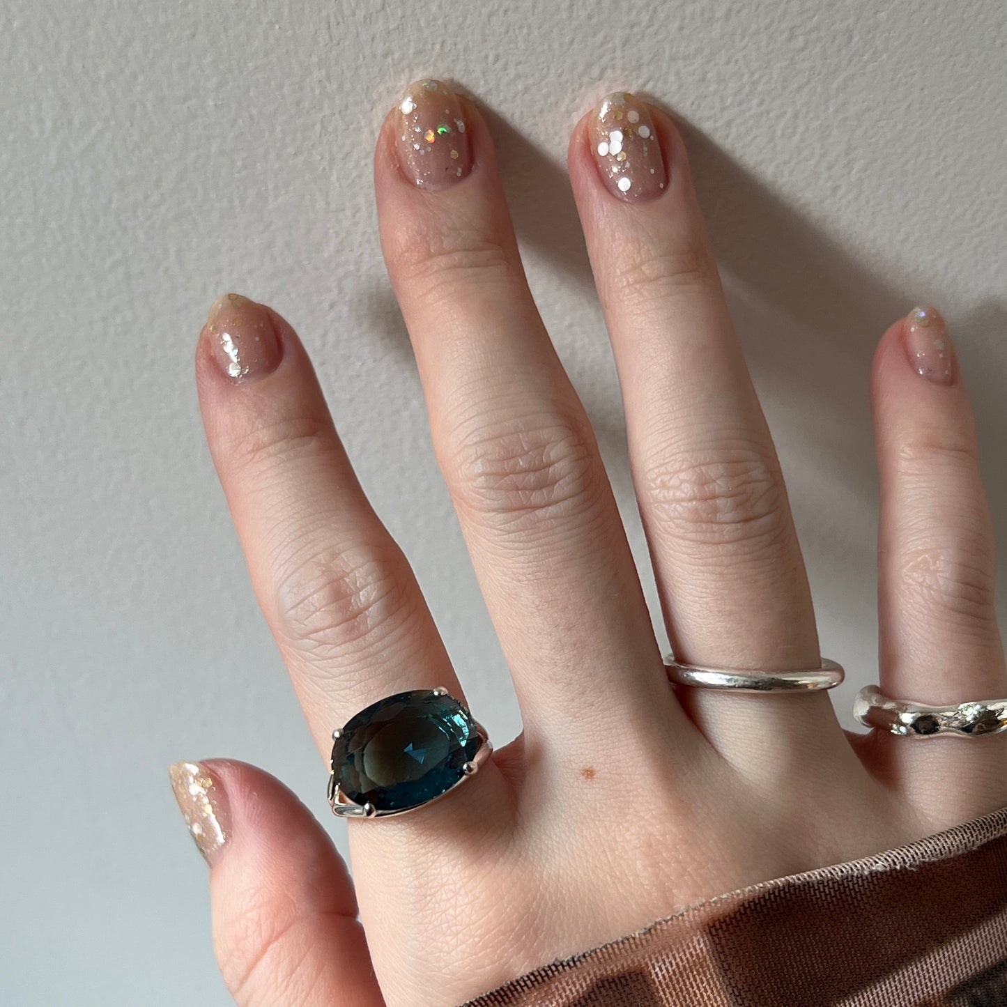 [ marine stone ] reine silver