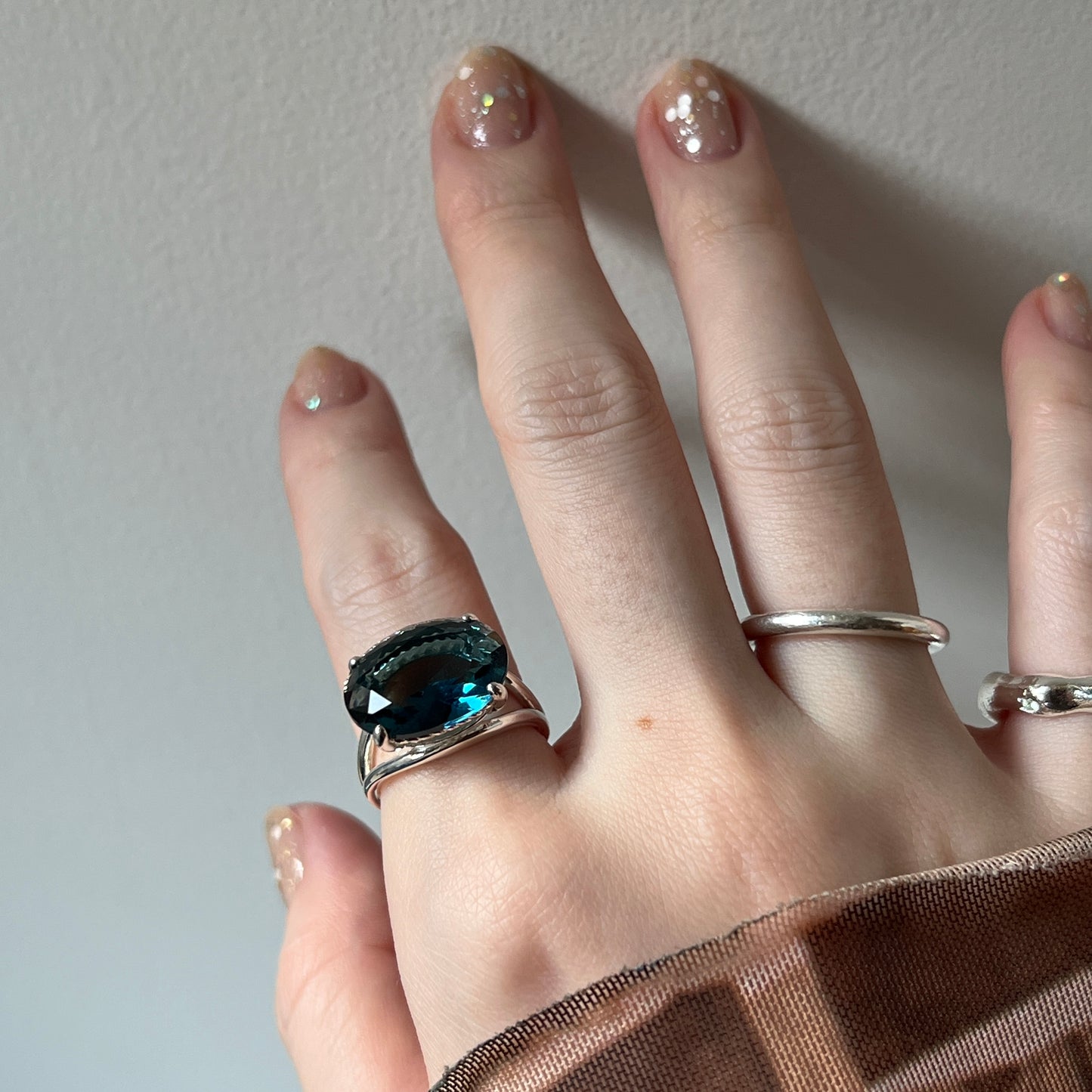 [ marine stone ] reine silver