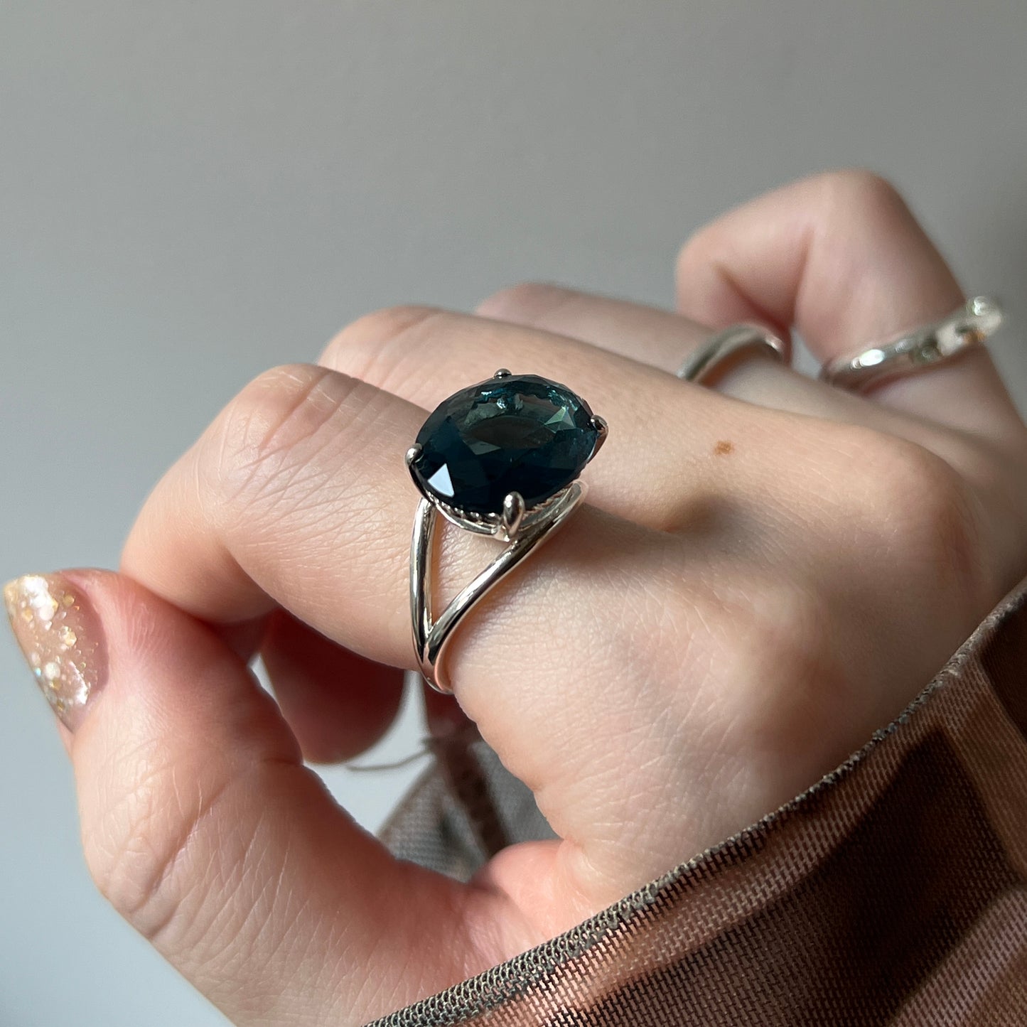 [ marine stone ] reine silver