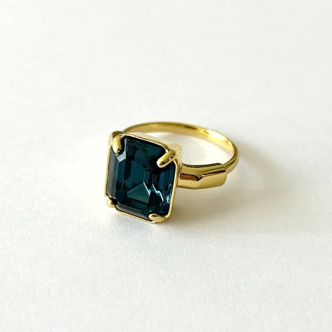 [ vintage marine blue ] éclat gold