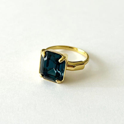 [ vintage marine blue ] éclat gold