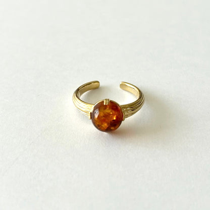 [ amber ] croissant gold -A