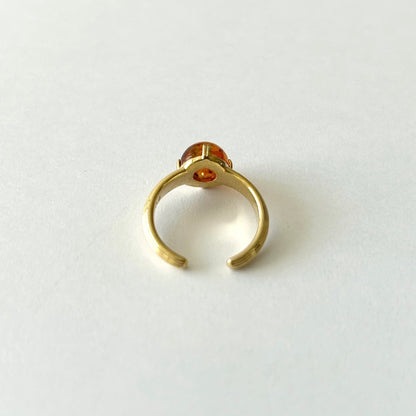 [ amber ] croissant gold -A