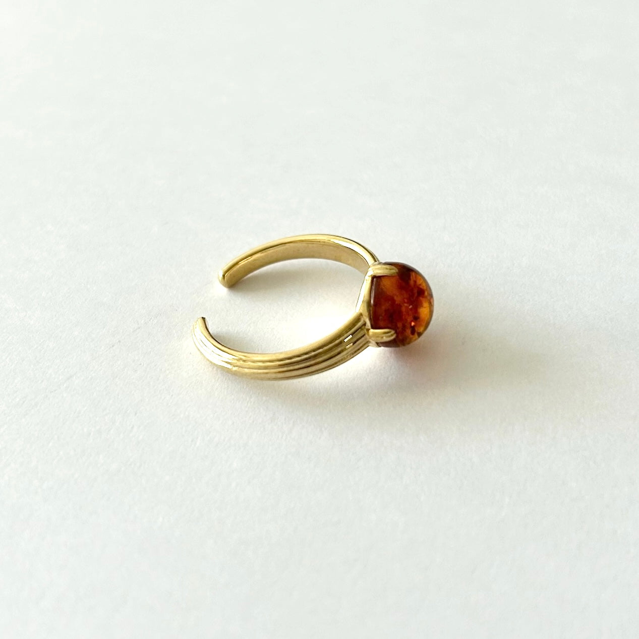 [ amber ] croissant gold -A