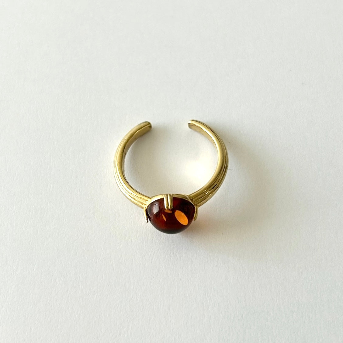 [ amber ] croissant gold -B