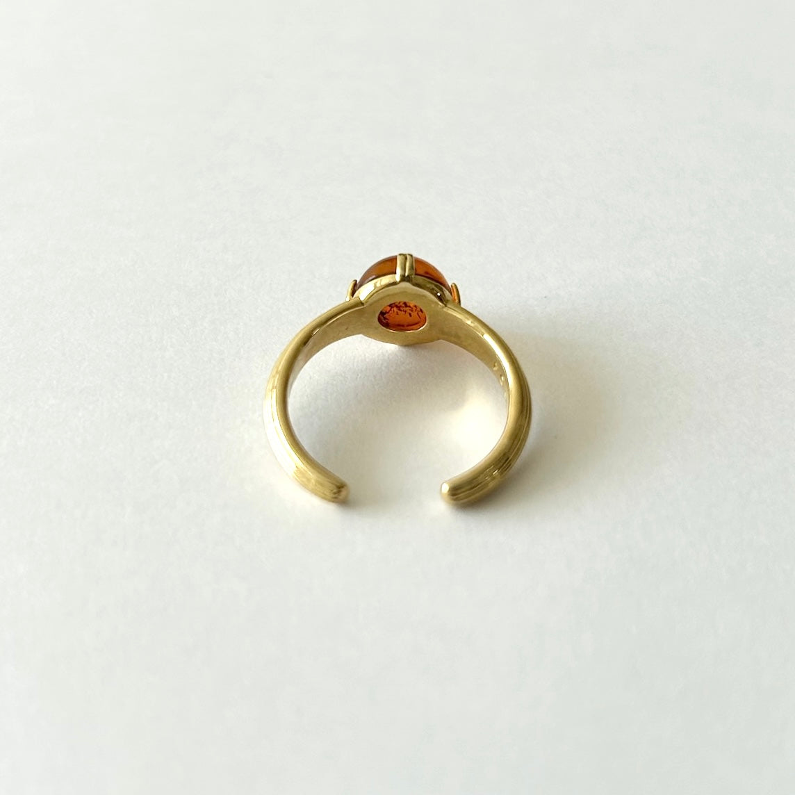 [ amber ] croissant gold -B