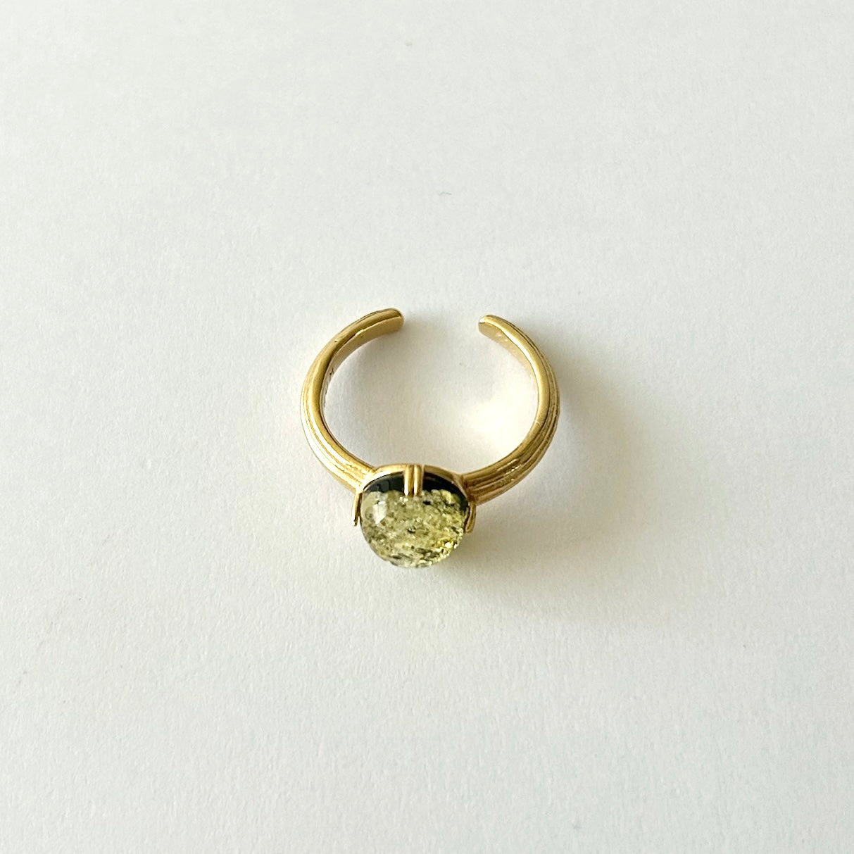 [ black amber ]  croissant gold -C