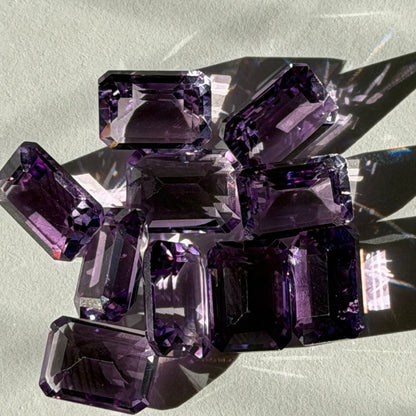 [ amethyst ] telescope gold