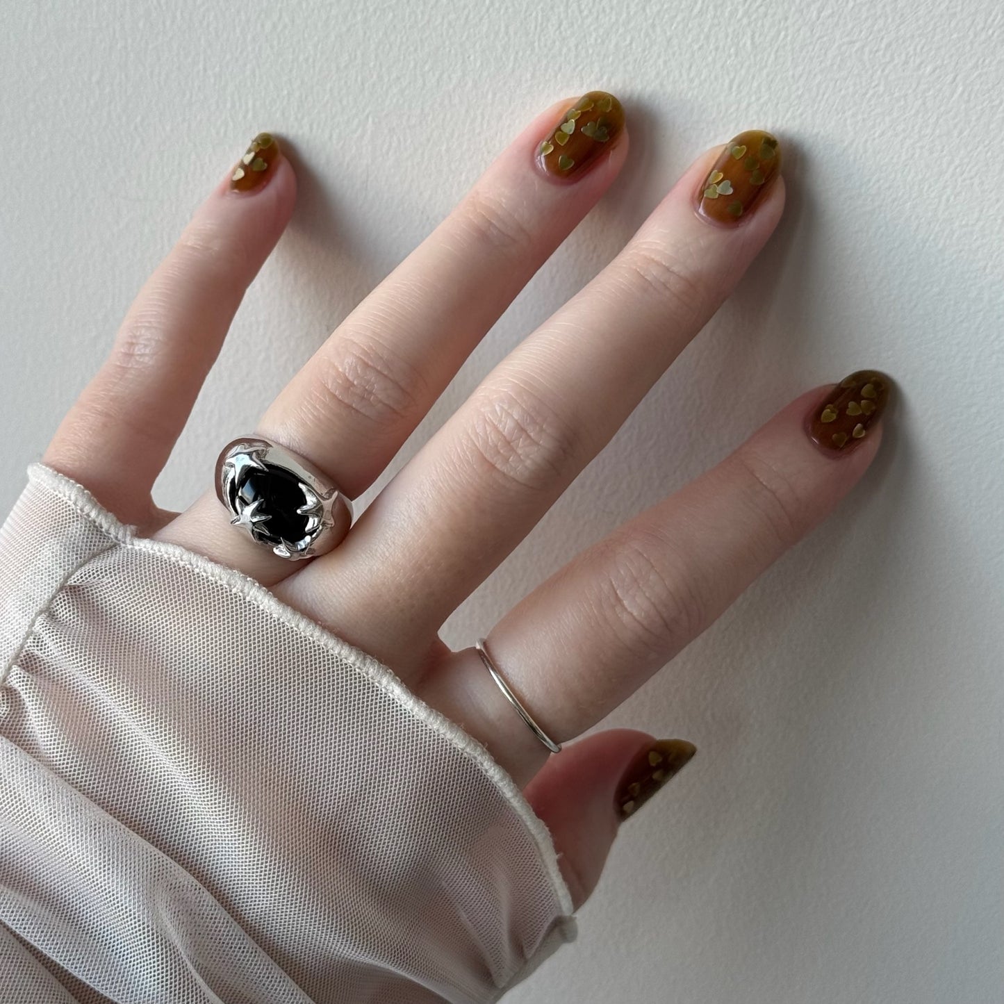 [ silver ] twinkle ring