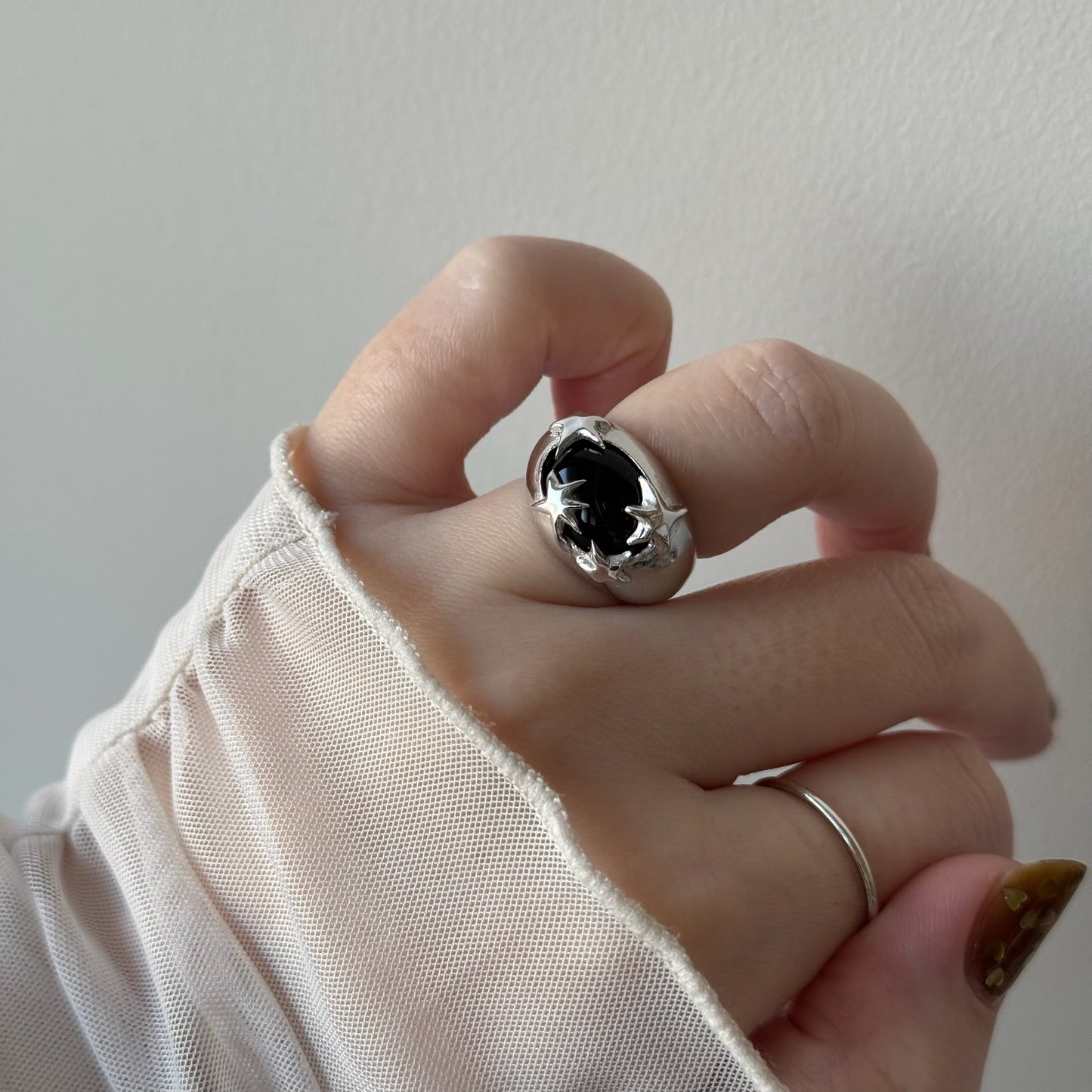 [ silver ] twinkle ring
