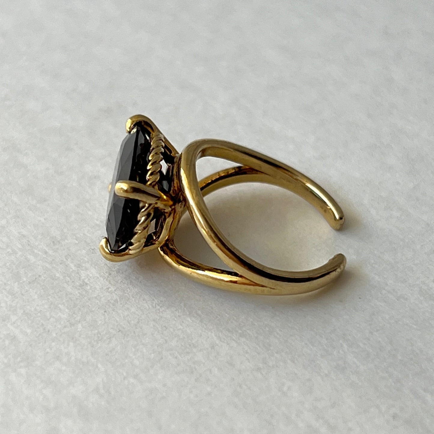 [ moss green glass ] reine -pinky gold