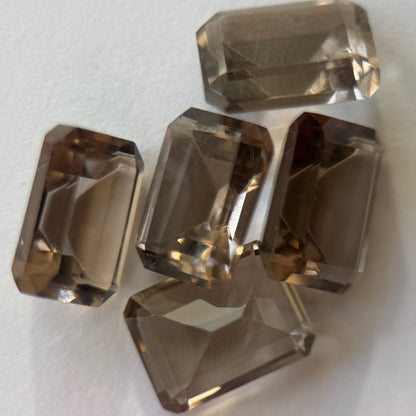 [ smoky quartz ] telescope silver