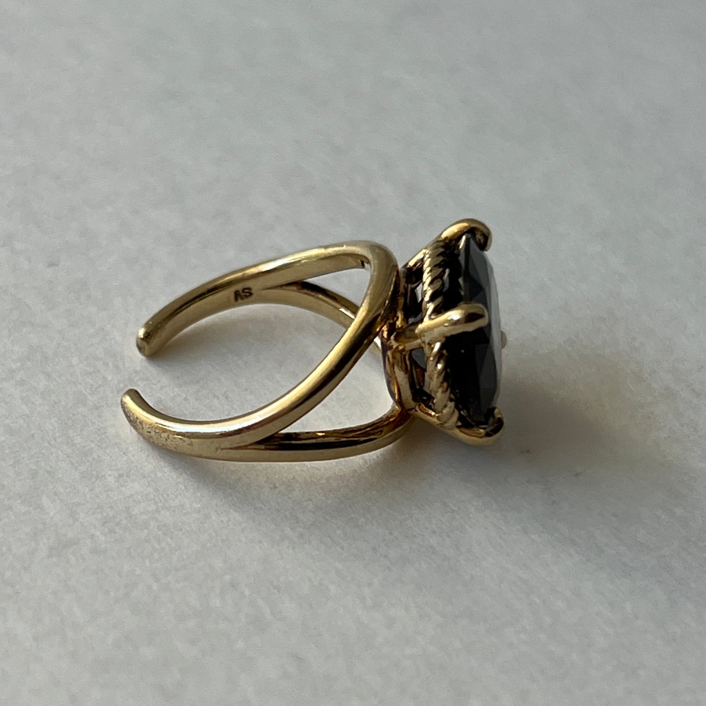 [ moss green glass ] reine -pinky gold