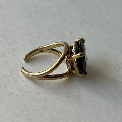 [ moss green glass ] reine -pinky gold