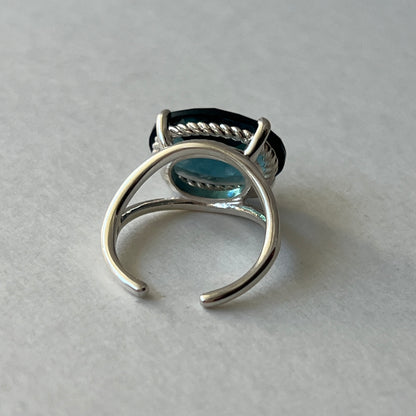[ marine stone ] reine silver