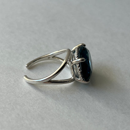 [ marine stone ] reine silver