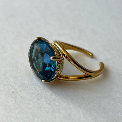 [ marine stone ] reine gold