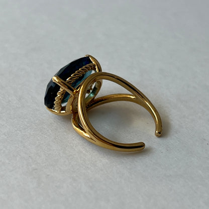 [ marine stone ] reine gold