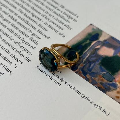 [ marine stone ] reine gold