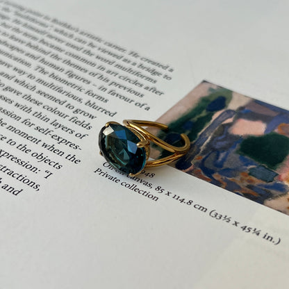 [ marine stone ] reine gold