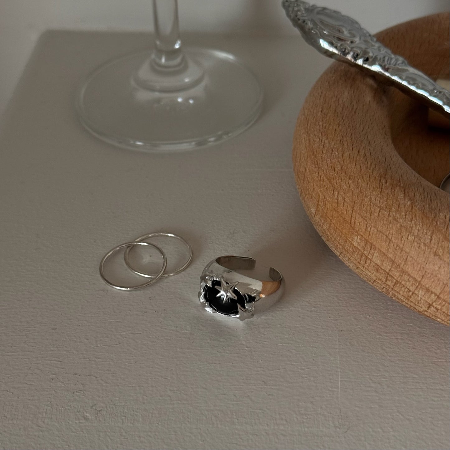 [ silver ] twinkle ring