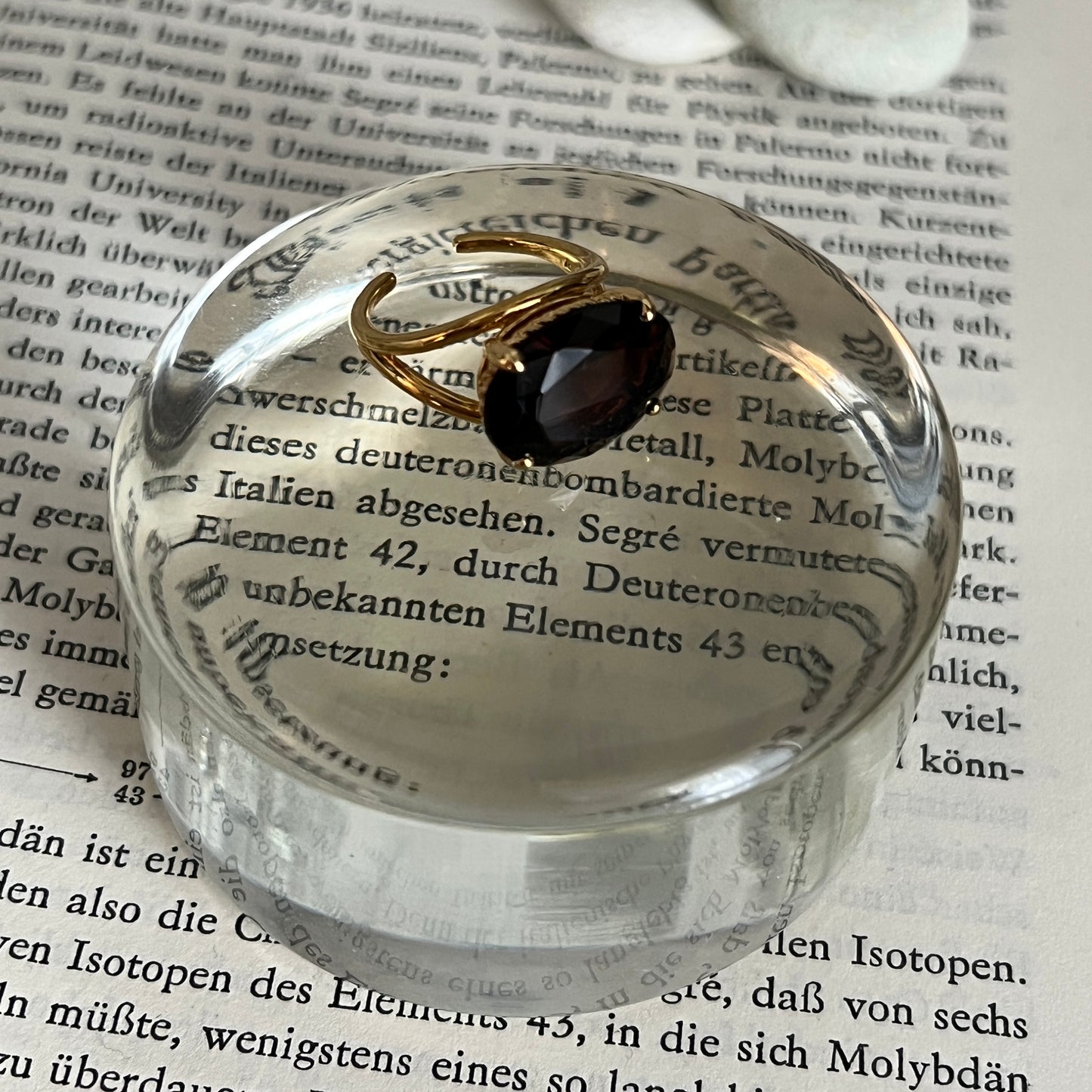 [ coffee jelly stone ] reine gold
