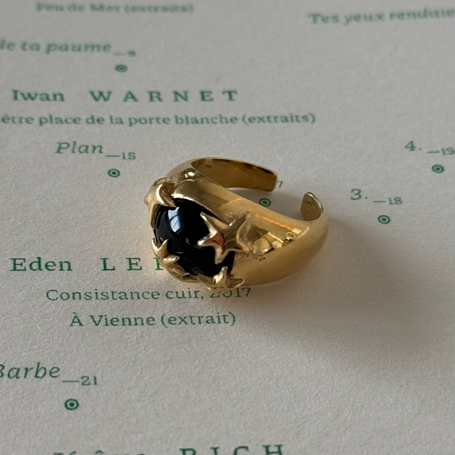 [ gold ] twinkle ring