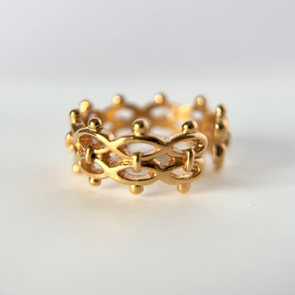 [ moon stone ] lace stone gold