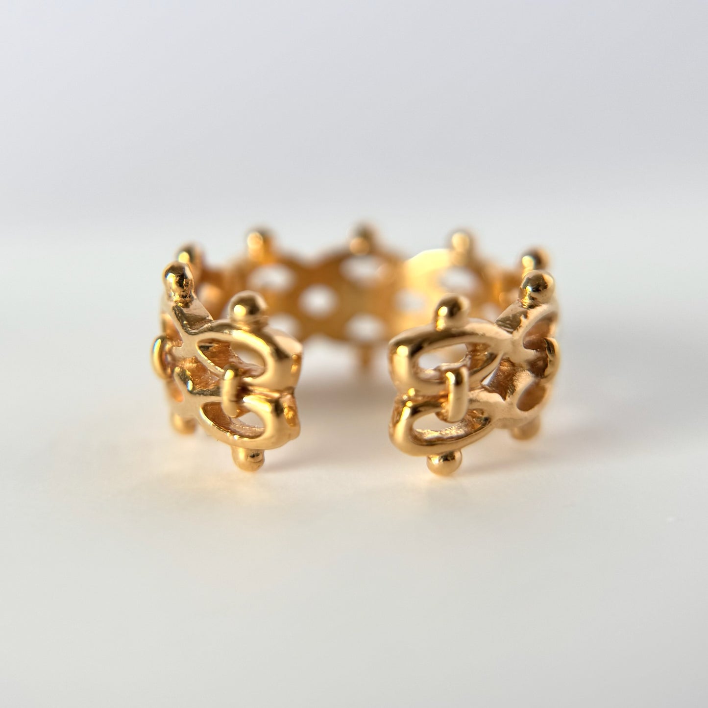 [ moon stone ] lace stone gold