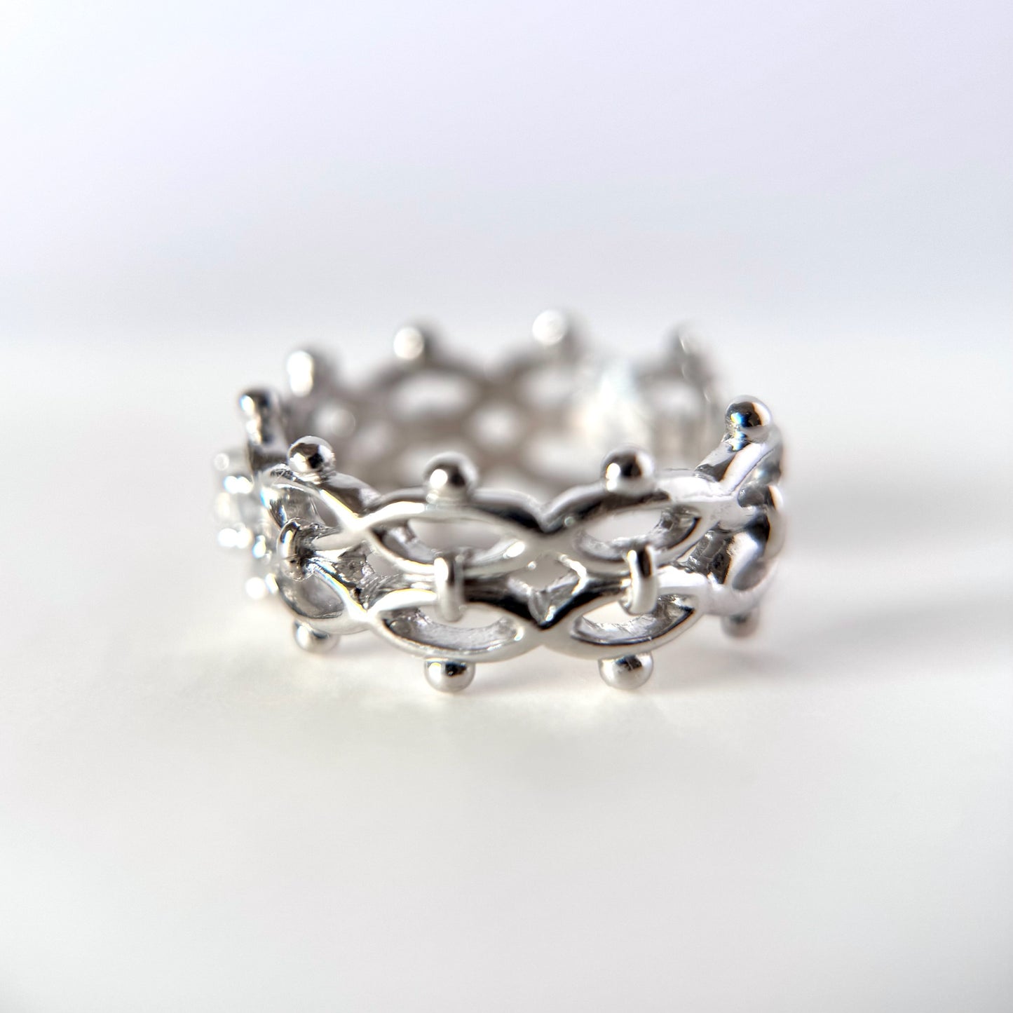 [ moon stone ] lace stone silver