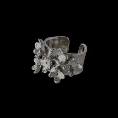 [ silver ] mimosa ring