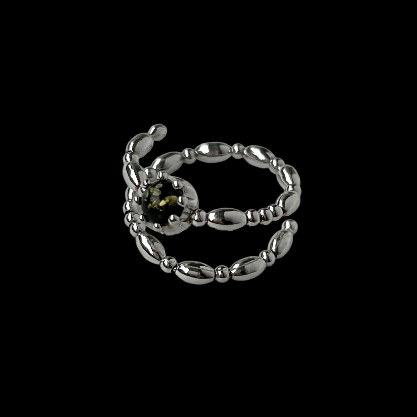 [ black amber ] sirius silver