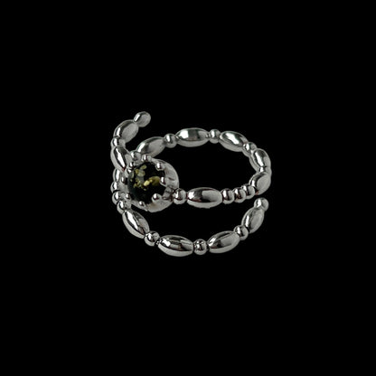 [ black amber ] sirius silver