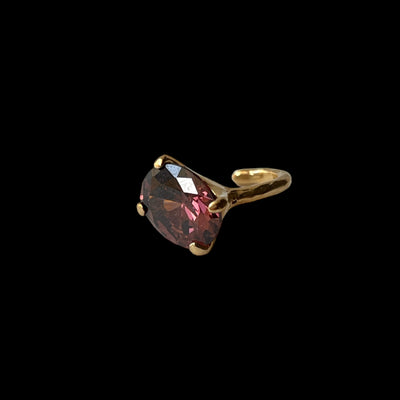 [ rosé ] GEM ear cuff gold