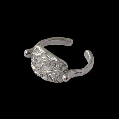 [ silver ] sculpture ring