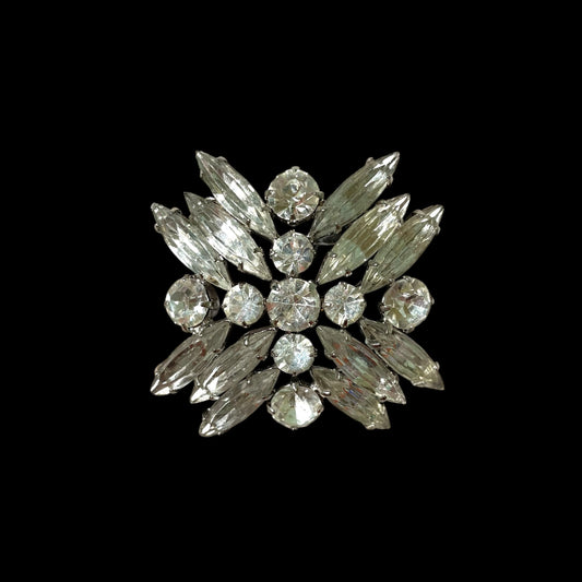 Silver brooch