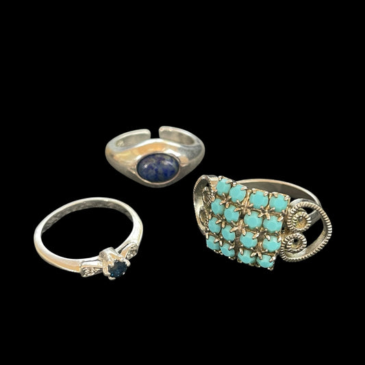Blue ring set [ 3 set ]