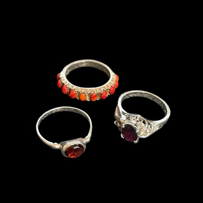 Red ring set [ 3 set ] no.1