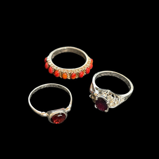 Red ring set [ 3 set ] no.1