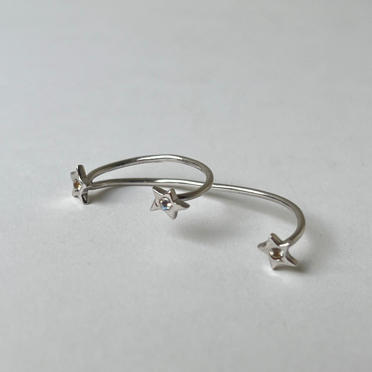 [ moon stone ] orion ring silver [ free size ]