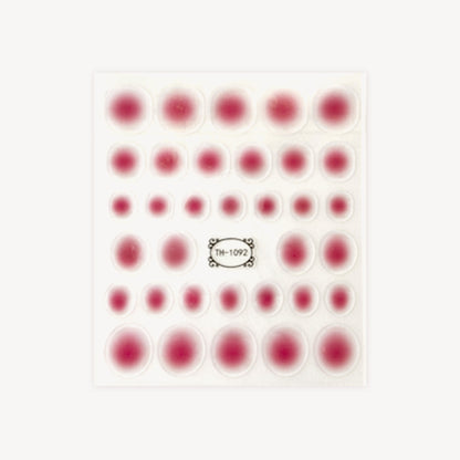 NAIL ARRANGE SHEET SET (Vermilion)