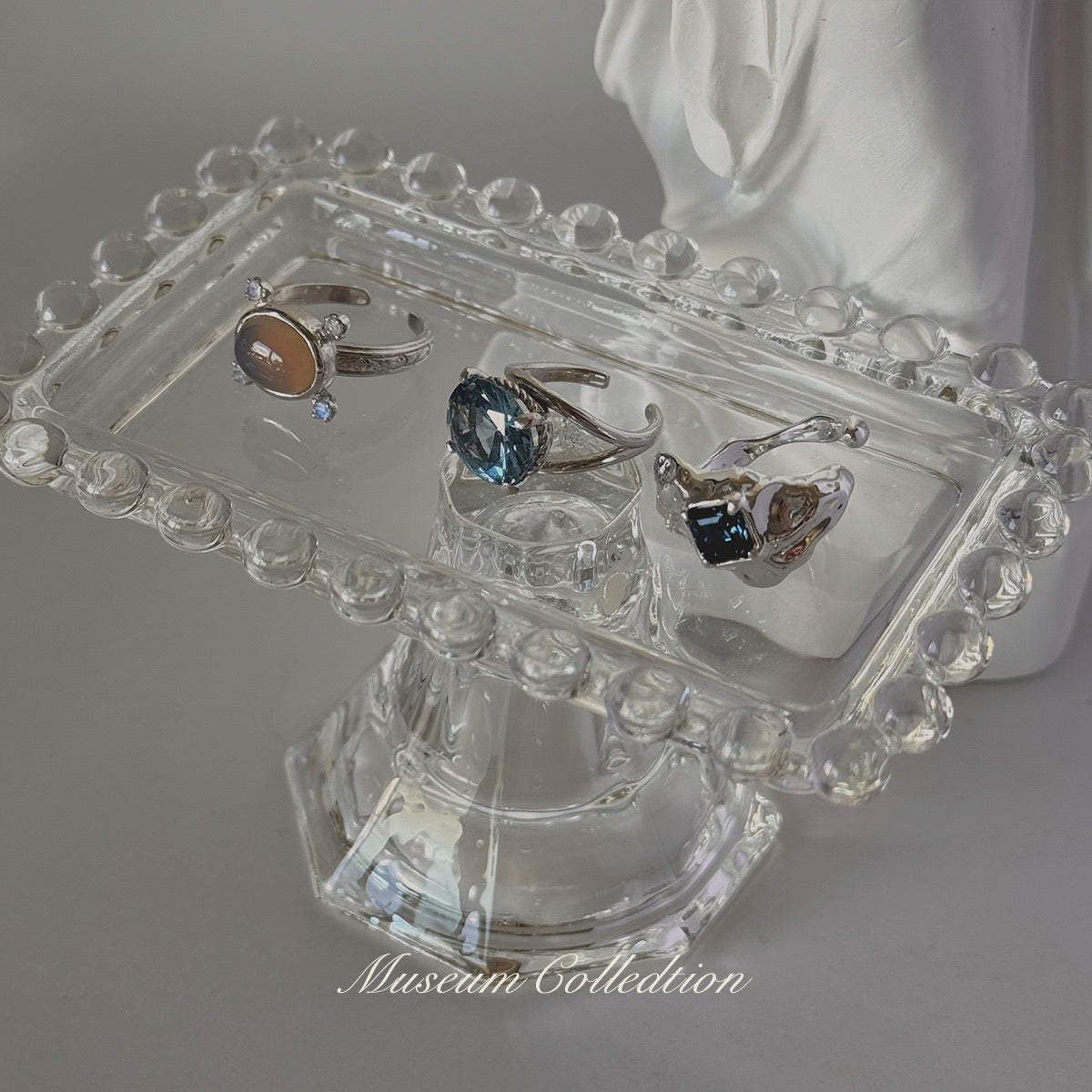 [ montana ]  melt ring  silver  [ free size ]