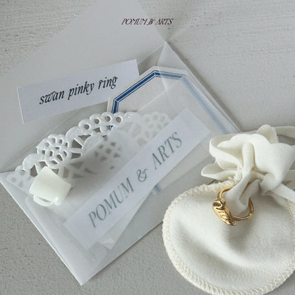 [ limited novelty ] swan pinky set