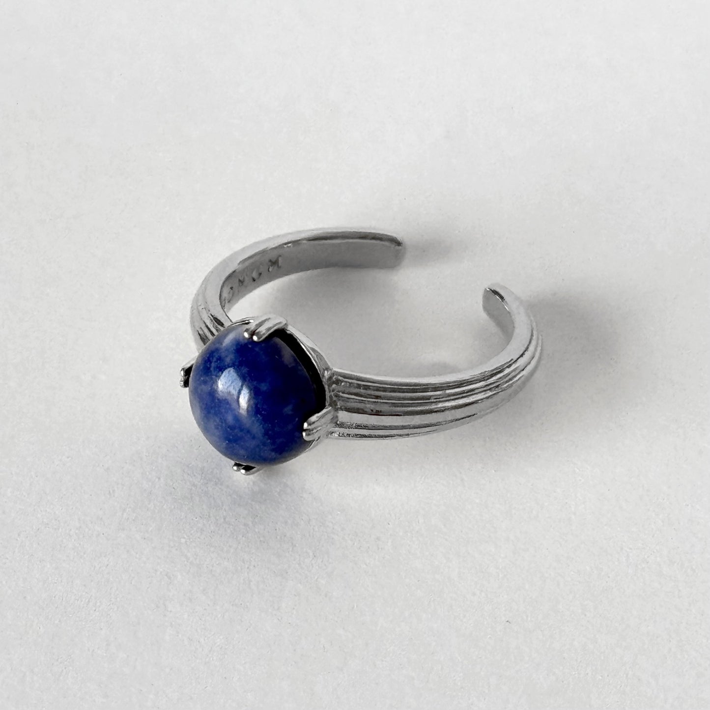 [ sodalite ] croissant silver