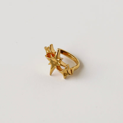 [ gold ] ptolemaeus earcuff [ free size ]