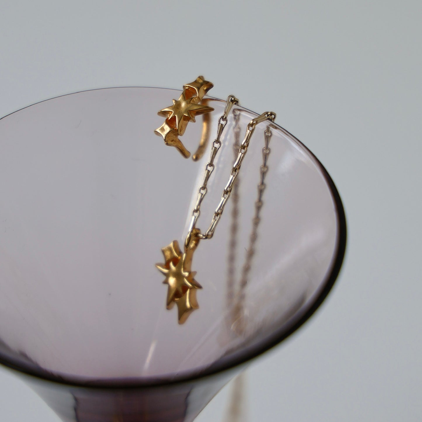 [ gold ] ptolemaeus necklace [ free size ]